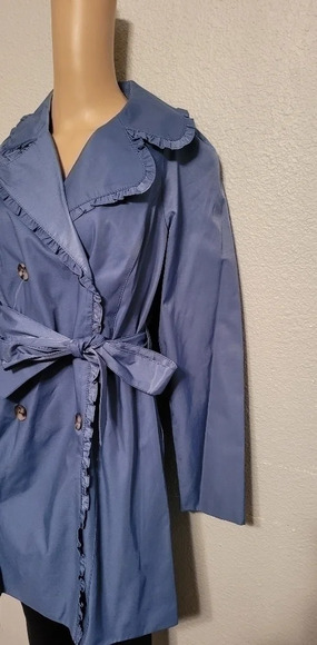NWOT Gal Meets Glam Trench Coat - Picture 7 of 12
